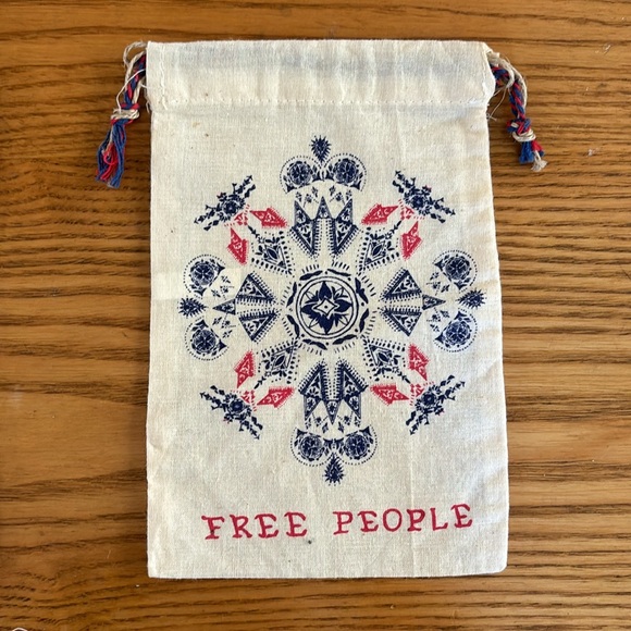 Free People Draw String Bags set of 2 - Picture 2 of 6